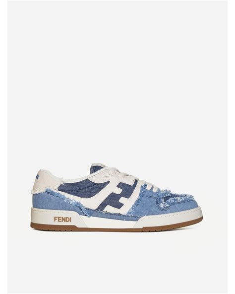 fendi shoes sneakers mens saks|fendi denim sneakers.